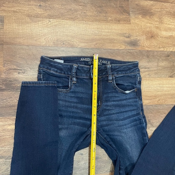 American Eagle ♥️ Outfitters Women's Blue Jeans - Picture 9 of 12